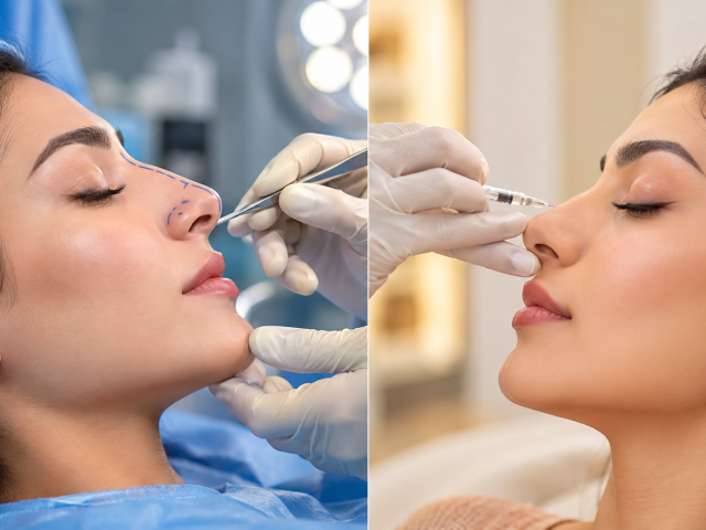 Rhinoplasty vs Non Surgical Nose Job: Which Option Is Right for You? 